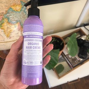 Unused unopened organic Dr. Bronner’s hair cream